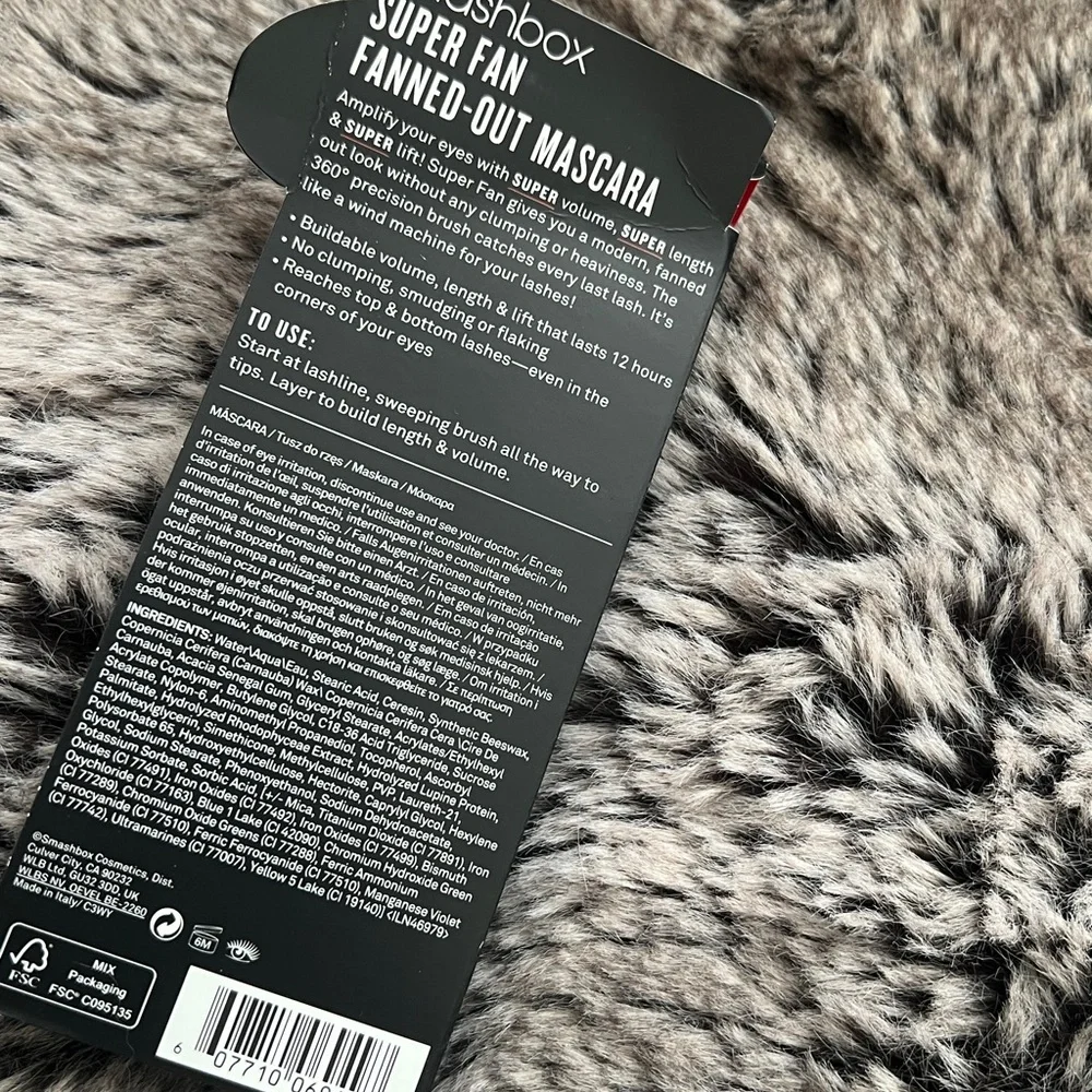 Smashbox Superfan Mascara Lengthening Black